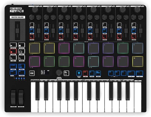 Reloop Keypad Pro 25-Tasten USB-Midi Keyboard, DAW-Controller