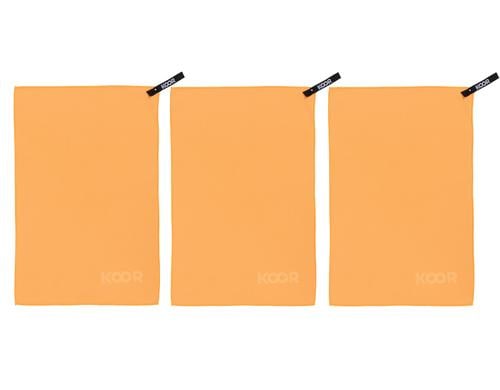 KOOR Handtuch Set orange 3x S