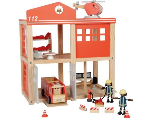 Grosse Feuerwache mit Zubehör