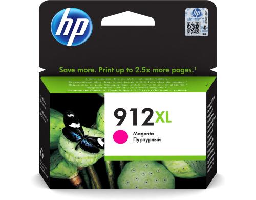 HP Tinte Nr. 912XL - Magenta (3YL82AE) Seitenkapazität ~ 825 Seiten