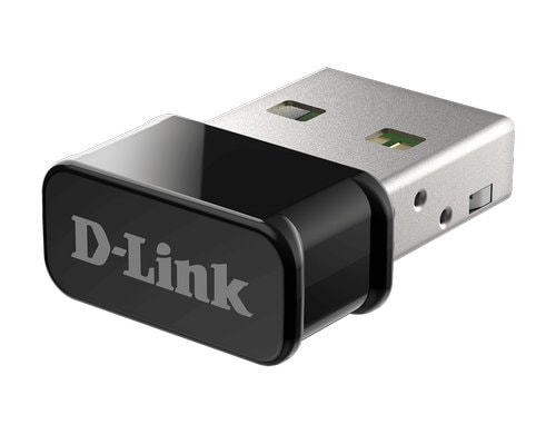 D-Link DWA-181: WLAN-N 11ac Adapter USB bis 867Mbps, Dualband, WEP, WPA, WPA2