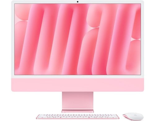 24 iMac (M4, 2 Ports), 8C/8C, Pink 16GB, 256GB, NoGbE, MM, MK TID, CH