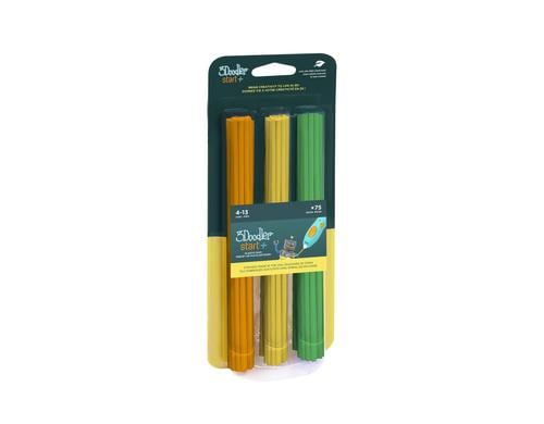 3Doodler Filament Start+ 75 Stück Garden Blend Mix (orange, gelb, grün)