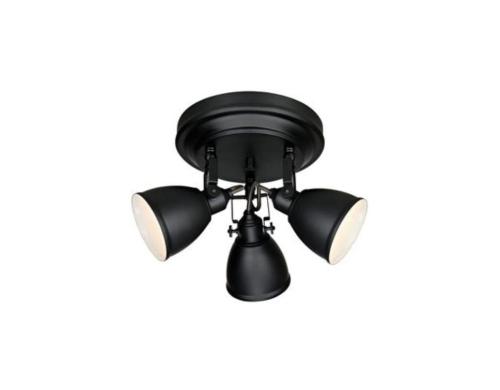 MARKSLOJD Fjällbacka 3L Deckenleuchte Schwa 105815, exkl. 3x E14 40W, Dimmbar