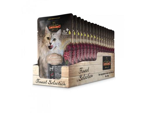 Leonardo Nassfutter Lamm&Cranb. Kit 16x85g