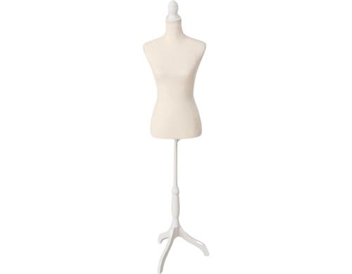 Boltze Kleiderständer Madame Kiefer/Polyester, Weiss