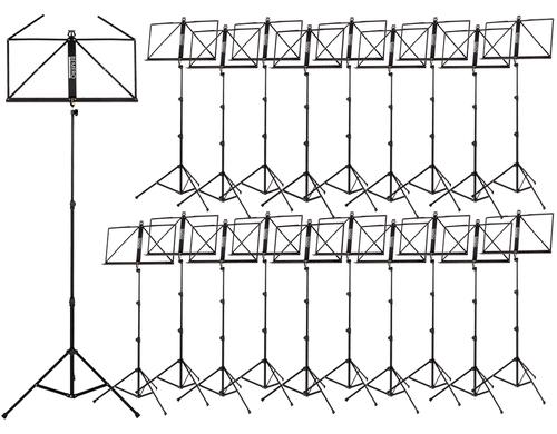 Bemero Notenständer MSS-8090BK 20 Stk. 20x Notenständer inkl. Tragetasche, VPE