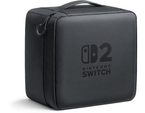 Nintendo Switch 2-All-in-one-Tasche Platz für Konsole, Dock und Zubehör