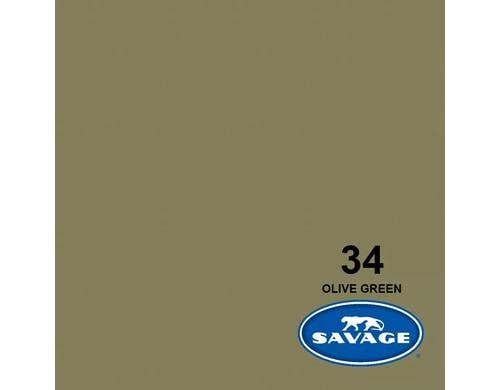 Savage Hintergrundpa. Olive Green 2.72x11m Masse 2.72 x 11m