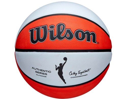 Wilson Basketball WNBA Authentic OD SZ 6 Cat. Silber, Grösse: 6, Orange/White