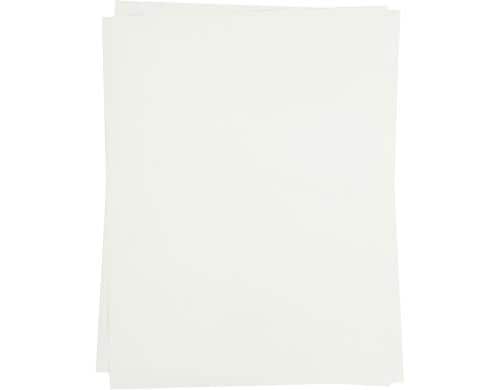 Creativ Company Aufbügelfolie transparent bedruckbar, 5 Blatt