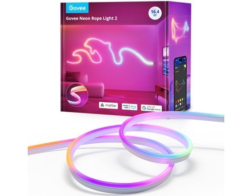 Govee LED Streifen Neon 5M, 24V, RGBIC, Matter