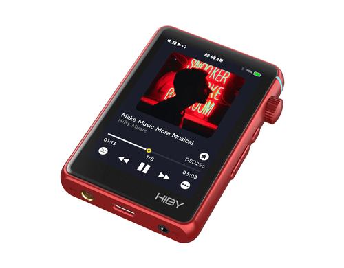 HiBy R3 II Rot Hi-Res Musikplayer, WiFi, Bluetooth