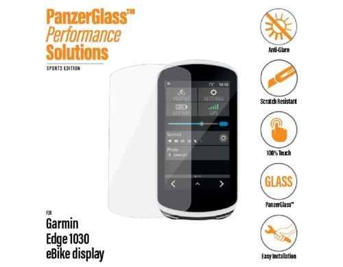 PanzerGlass Displayschutz Garmin Edge für Garmin Edge 1030, Anti-Glare