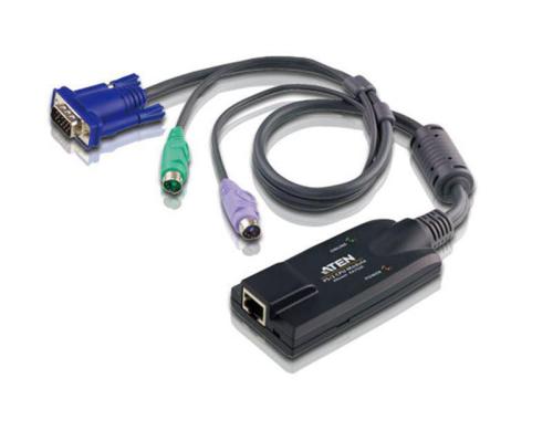 Aten KA7520: VGA-auf-KVM-Adapterkabel (Kat. 5e/6) mit PS/2-Steckern, bis 40m