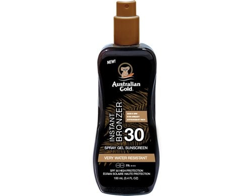 AustralianGold Spray Gel mit Bronzer SPF30 100 ml