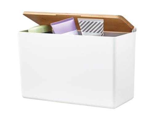 BABOO Aufbewahrungsbox XL Mattweisse Aufbewahrungslösung XL