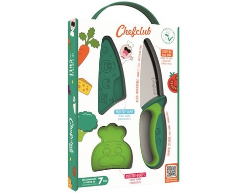 Chefclub Messer für Kinder Grün