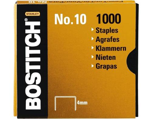 Bostitch Heftklammern No.10 1 Schachteln à 1000 Stück