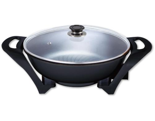 Ohmex Wok OHM-WOK-5050 1500 W, 33cm, Glasdeckel