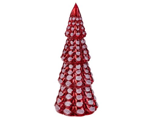 COCON Licht Weihnachtsbaum rot 18 cm, 9 cm