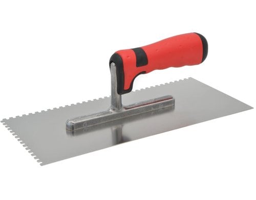Glättekelle 4x4 gezahnt 280x130 mm
