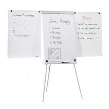 FRANKEN Flipchart X-tra!Line Standard Plus Dreibeinstativ, 68 x 105 cm, magnethaftend