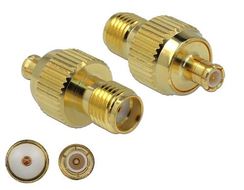 Delock Adapter SMA Buchse zu MCX Stecker 3 GHz