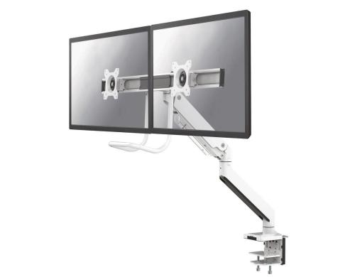 NewStar NM-D775DXWHITE Flatscreen Desk Mount (clamp)