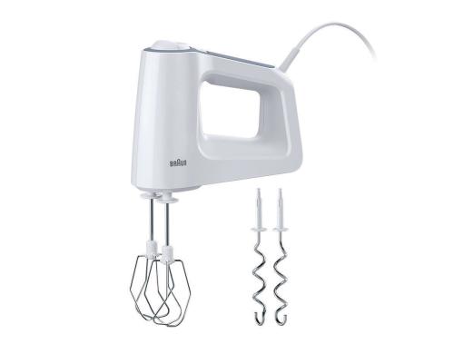 Braun Handmixer MultiMix 3 HM3100WH 500 Watt, 5 Geschwindigkeitsstufen, Turbo