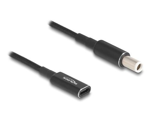 Delock Ladekabel USB-C zu Dell 7,4x5mm Buchse zu Stecker, 15cm