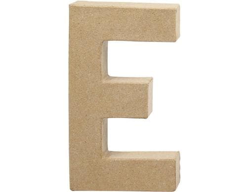 Creativ Company Pappbuchstabe 20.5 cm E