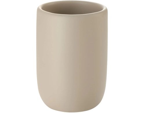 Diaqua Mundspülbecher Smilla Recyceltes Polyresin, Farbe Beige