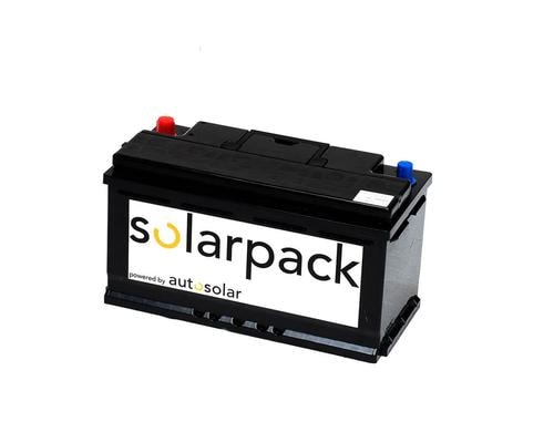 Autosolar Lithium Batterie 105Ah 12V mit App, als Ersatz für Wohnmobile