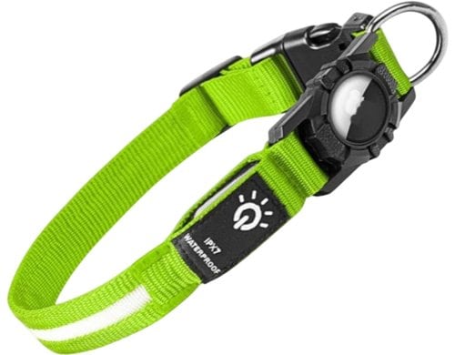 Essmée Hundehalsband reflektierend S mit Airtag Halter