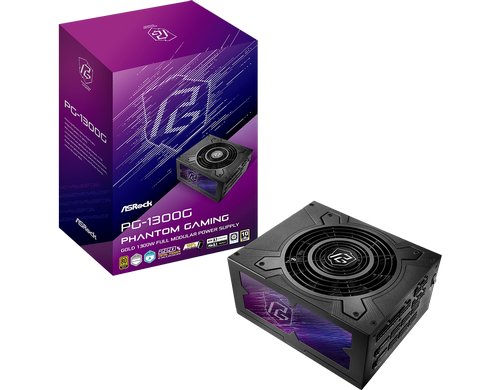 ASRock Phantom Gaming PG-1300G 80+ Gold Power Supply Unit