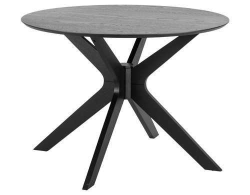 AC Design Esstisch I_Duncan Schwarz, Ø105x75 cm