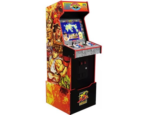 Arcade1Up Street Fighter Legacy 14-in-1 Enthält 14 klassische Capcom-Spiele