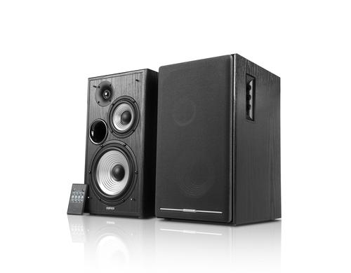 Edifier R2750, Aktiv Regallautsprecher Schwarz, Bluetooth, 2xCinch, 1xOpti, 1xKoax