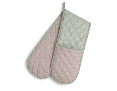 Kela Küchenhandschuh Tia Nougat Rauchgrün