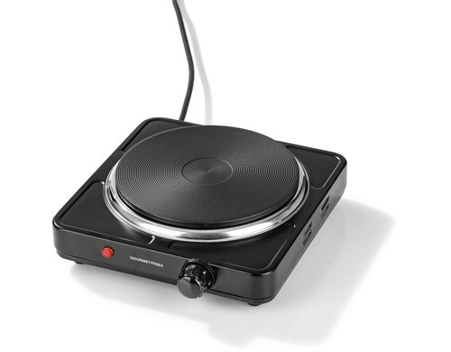 GOURMETmaxx Einzelkochplatte 1500W Stufenlos, Kontrolleuchte