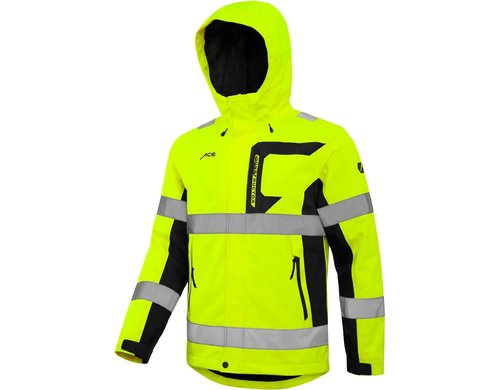 ACE Constructor Hi-Viz Regenjacke (Klasse 3) - Gelb - S