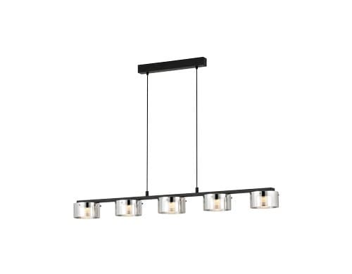 EGLO LED Pendelleuchte COPILLOS silber inkl. LED 5x5,4W 3000K