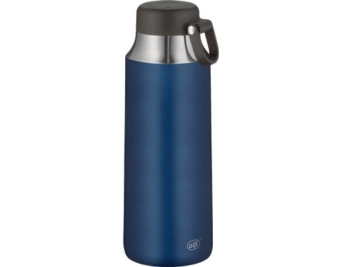 Alfi Thermosflasche Tea Edelstahl lackiert, blue