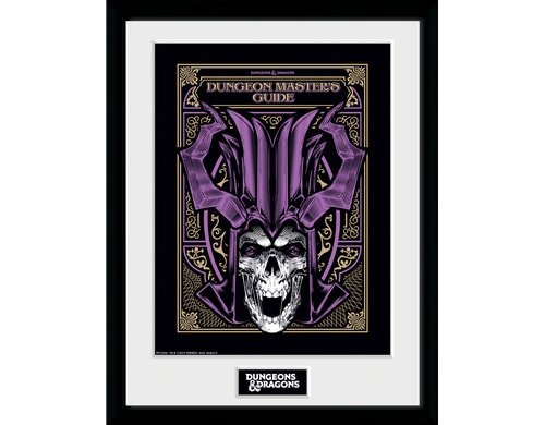 D&D Framed Print - Dungeon Masters Guide 30cm x 40cm