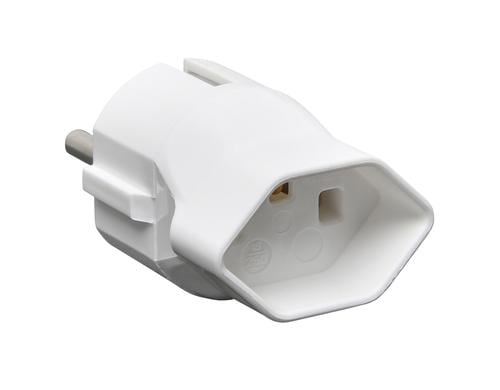 Schönenberger Reiseadapter CH-SchuKo weiss, T23, 16A