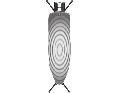 Brabantia Bügeltisch B 124 x 38 cm Dst-Mulde - Titan Oval Black