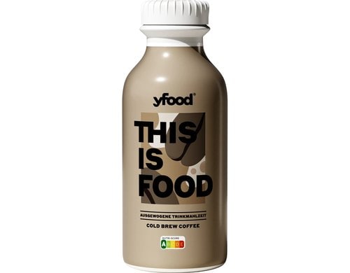 YFood Trinkmahlzeit Cold Brew Coffee 500ml