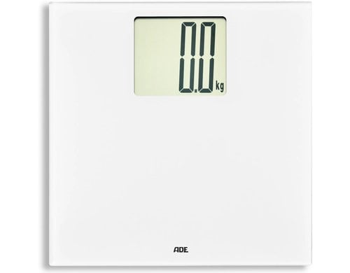 ADE digitale Personenwaage Katharina weiß mit XXL Display