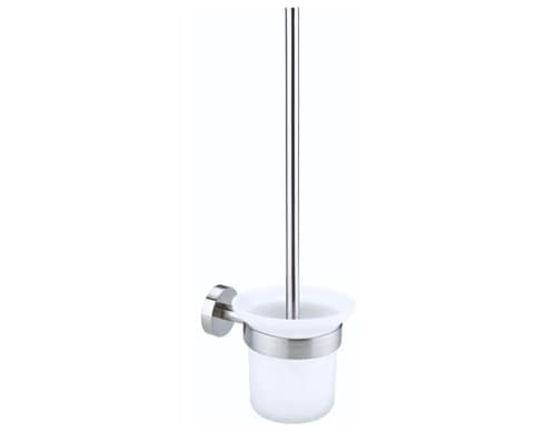 WC-Bürstengarnitur, Moon inkl. Klebelösung ohne Bohren